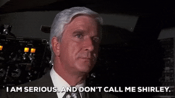 I Am Serious Leslie Nielsen GIF - Find & Share on GIPHY