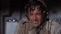 nervous Robert Hays GIF nervous Robert Hays GIF