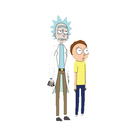 Rick And Morty Television Sticker by imoji for iOS & Android | GIPHY