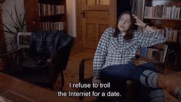 bel powley i refuse to troll the internet for a date GIF by Carrie Pilby The Movie
