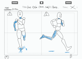 _PEBBLE animation 2d sakuga runing GIF