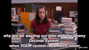 hangonsloopy library ddc classification dewey decimal system GIF