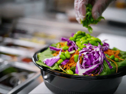 Lunch Salad Gif By Russ Gif - Find & Share on GIPHY