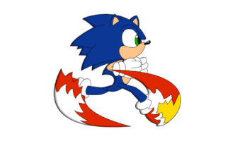 FurretFunny sonic 3d Sticker