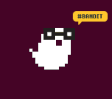 bandits pixel games ghost pixel art GIF
