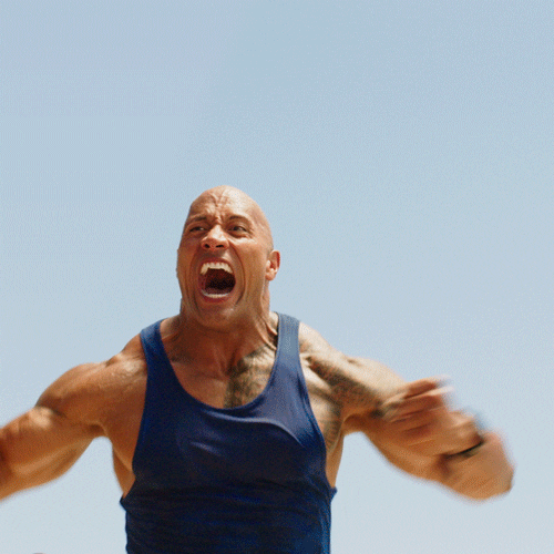 strong the rock GIF by Baywatch Movie