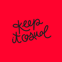 keep it casual be cool GIF by Denyse