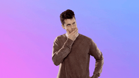 thinking GIF by You Blew It!