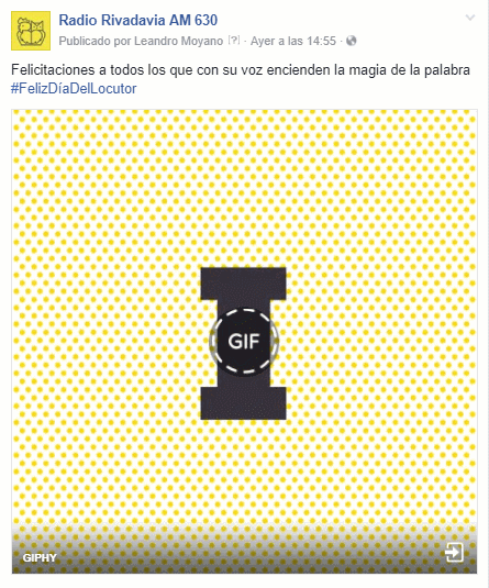 leandromoyano locutor rivadavia dÃ­a del locutor GIF