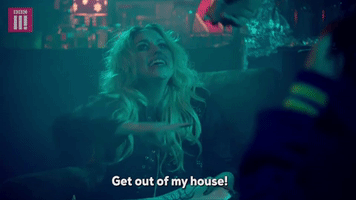 get out of my house madonna GIF by BBC