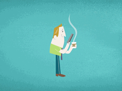 Anchor Point coffee work time monday GIF