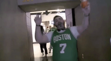 fan dancing GIF by Boston Celtics