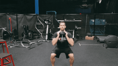 Goblet Squat GIF by Hockey Training - Find & Share on GIPHY
