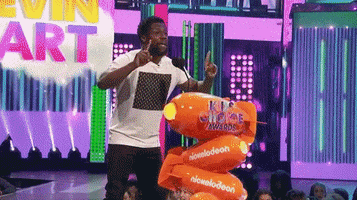 Kevin Hart Slime GIF by Kids' Choice Awards