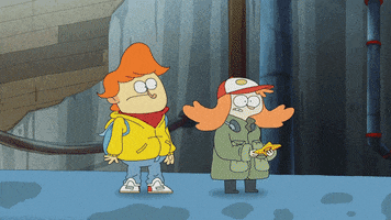 scared welcome to the wayne GIF by Nickelodeon