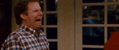 Movie gif. Will Ferrell as Brennan and John C Reilly as Dale in Step Brothers weep while sitting at a table.