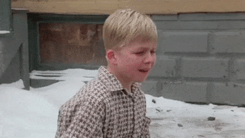 A Christmas Story Crying GIF by GIF Greeting Cards