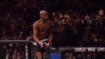 excited ufc 208 GIF