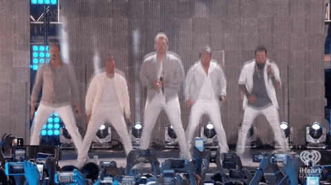 Happy Backstreet Boys GIF by iHeartRadio - Find & Share on GIPHY