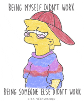 Sad The Simpsons GIF by Lisa Vertudaches