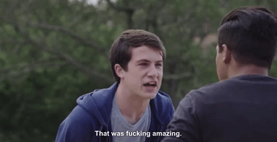 saabmagalona amazing 13 reasons why clay jensen fucking amazing GIF