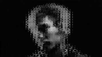 b&w pixel GIF by Dyan Jong