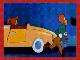 jonnyrebb woody woodpecker carhop GIF