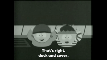 jamespalmer-3ee9 comedy central cartman southpark duck and cover GIF