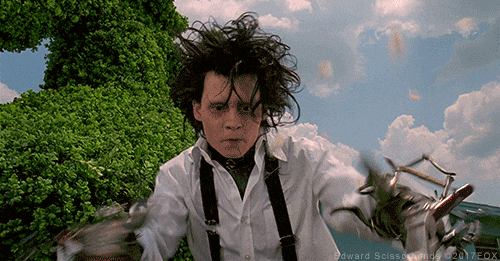 cutting edward scissorhands GIF by 20th Century Fox Home Entertainment