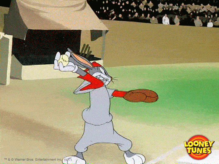 Bugs Bunny Baseball GIF by Looney Tunes Find & Share on GIPHY