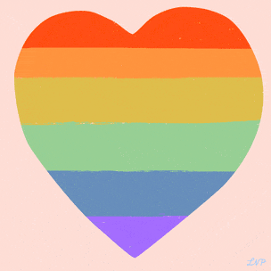 pride love GIF by Libby VanderPloeg