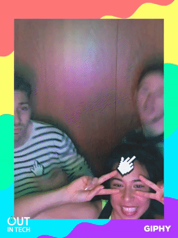 Outintech GIF by Out in Tech x GIPHY | Spring Social @ Hotel Americano