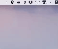 veadar app mac status bar GIF