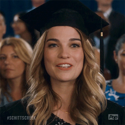 Comedy Pop GIF by Schitt's Creek - Find & Share on GIPHY