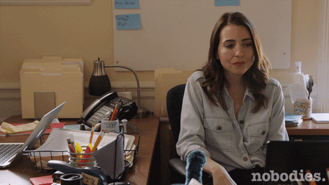 angry tv land GIF by nobodies. writer's block