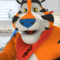 Happy Tony The Tiger GIF by Frosted Flakes