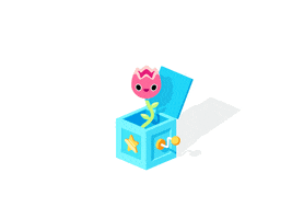 jack in the box 3d GIF by eyedesyn