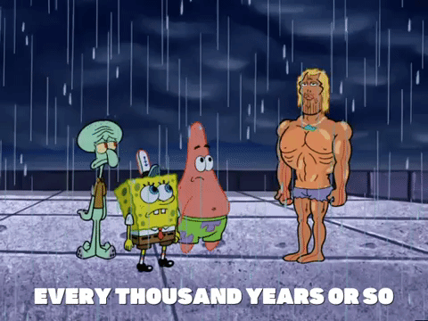 spongebob thousands of years later