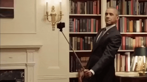 Barack Obama Selfie GIF by Obama - Find & Share on GIPHY