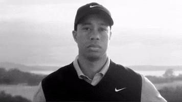 Blinking Tiger Woods GIF by Asian American and Pacific Islander Heritage