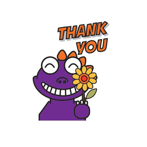 thank you cartoon animation