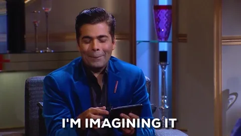 koffee with karan imagination GIF