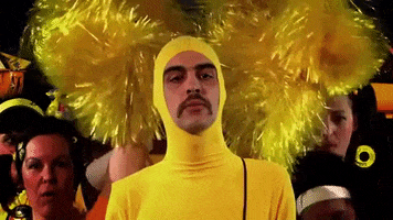 moustache cheerleaders GIF by Charlie Mars