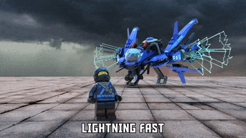 Lego Ninjago Lightning GIF by LEGO