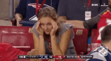 Nervous Tampa Bay Buccaneers GIF by NFL