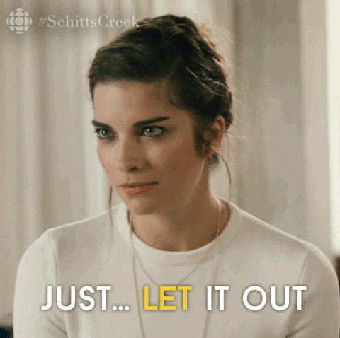 Get On With It Schitts Creek GIF by CBC - Find & Share on GIPHY