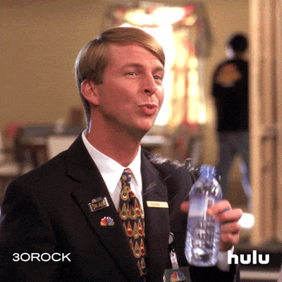 Giphy - Scared 30 Rock GIF by HULU