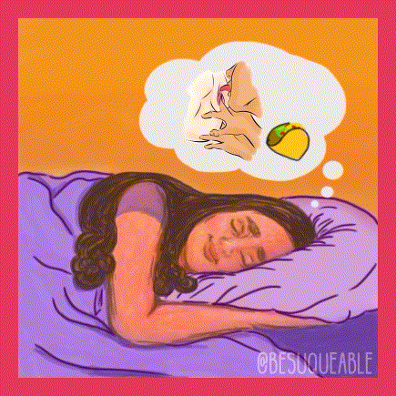 besuqueable sleeping tacos pussy GIF