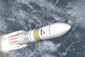 Moon Rockets GIF