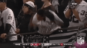 Angry Oakland Raiders GIF by NFL
